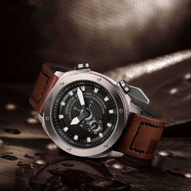 last left!! Retail: R12,000.00 AEROMEISTER AMSTERDAM Dual ROTORCRAFT PILOT WATCH BRAND NEW