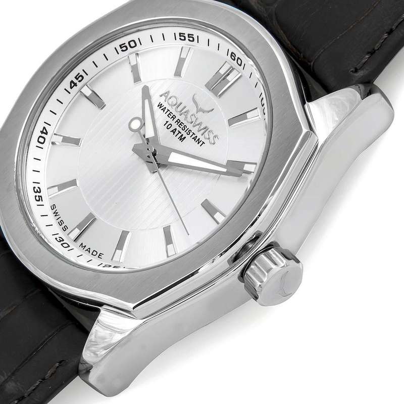 $900 / R12,999.00 AQUASWISS Men's Chunky CLASSIC IV Swiss Chronograph Watch NEW W/ BOX, PAPERS