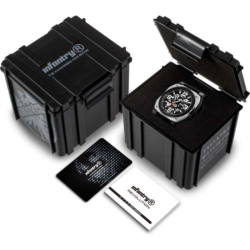 Retail: R10,000.00 INFANTRY REVOLUTION® Men's FLIGHT PILOT CHRONO MASTER Watch