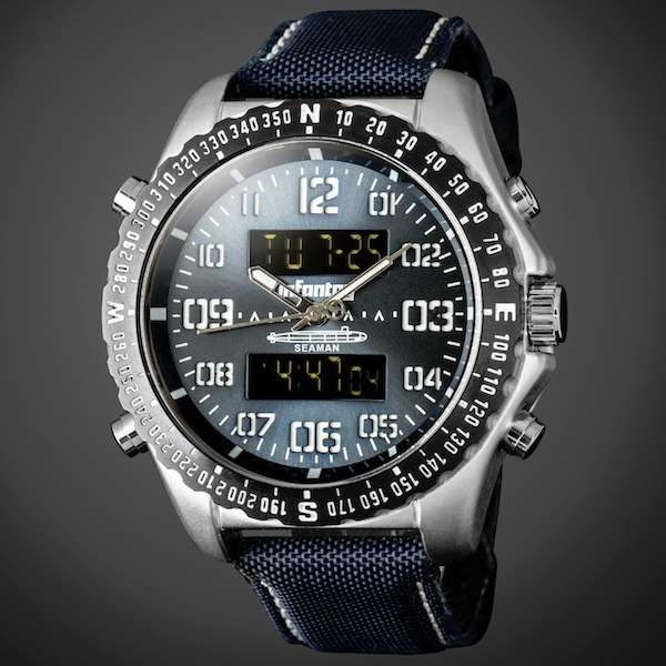 INFANTRY MILITARY "Aviation" Camo Watch (Biding opens @ R1) Brand new BOXED, FULLY LOADED!