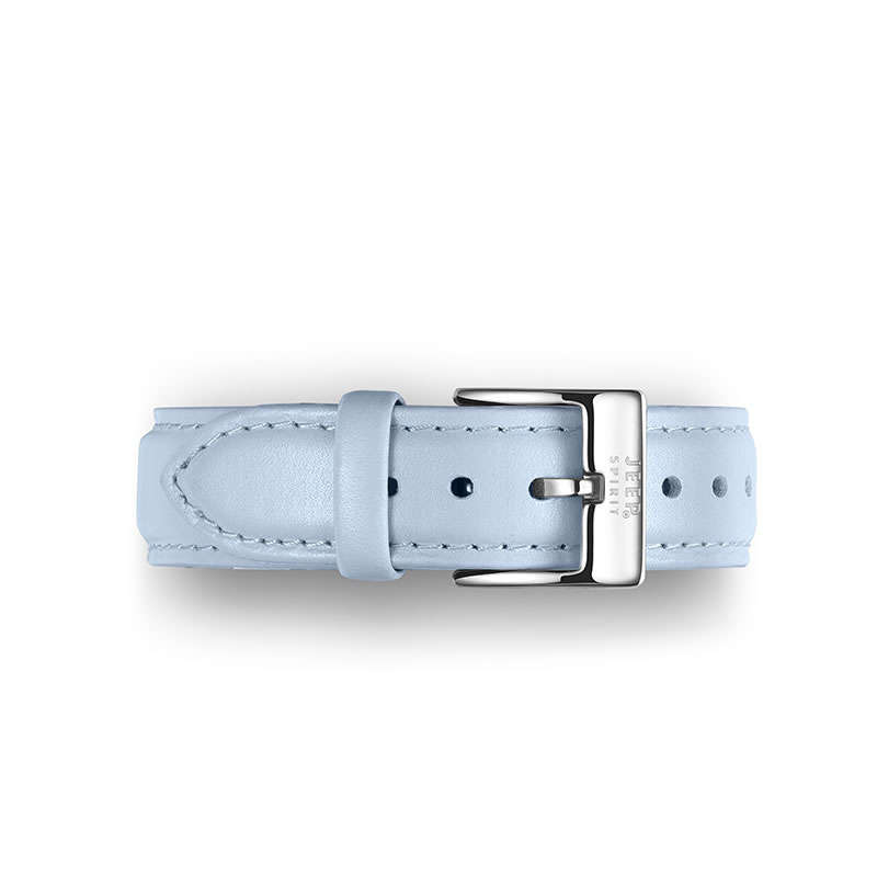 JEEP Women's Spirit Lady Freedom Baby Blue Genuine Leather Watch BRAND NEW IN BOX