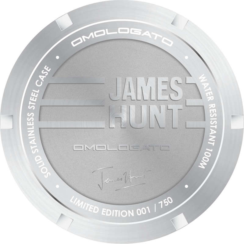 Retail: R12,999.00 OMOLOGATO BRITAIN Men's Official James Hunt Chronograph Watch BRAND NEW
