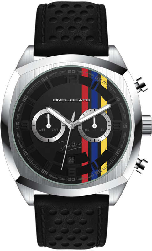 Retail: R12,999.00 OMOLOGATO BRITAIN Men's Official James Hunt Chronograph Watch BRAND NEW