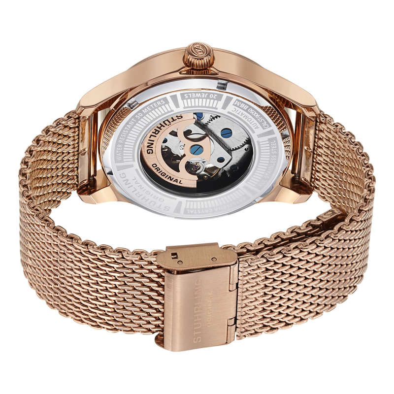 **R5,499.00** STUHRLING ORIGINAL Mens Atrium Elite Automatic Watch BRAND NEW + BOX + PAPERWORK