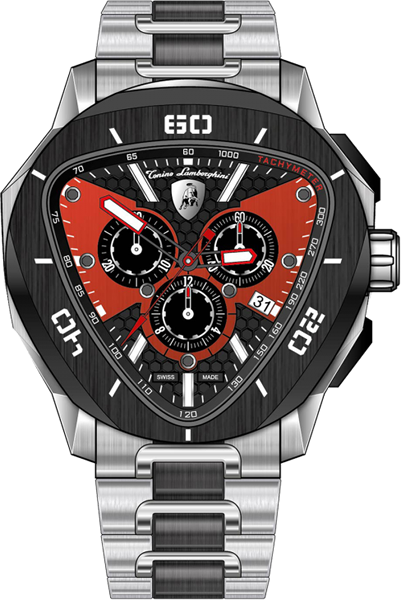 Retail: R24,000.00 Tonino Lamborghini Spyder C Chronograph Watch 100% GENUINE + BRAND NEW