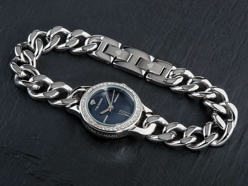 YVES CAMANI Women's Burgaudine 45x Zirconia Watch *HIGH CLASS LUXURY*