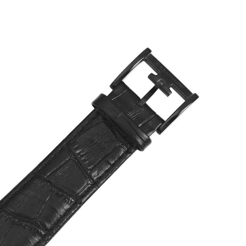 Retail: R7,200.00 Thomas Earnshaw Beaufort Automatic Black Ion DUAL TIME Watch NEW