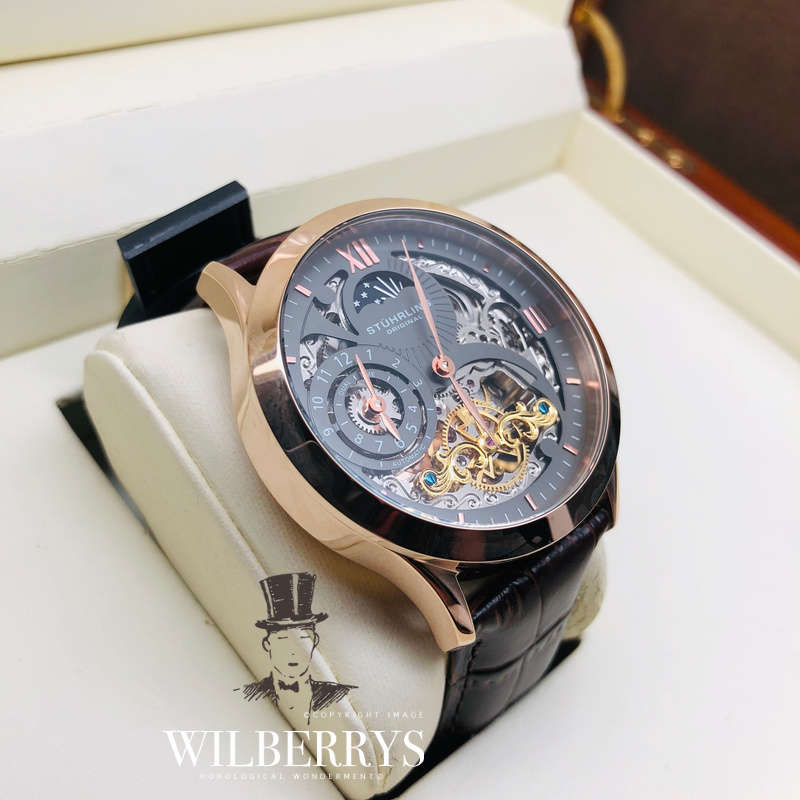 Retail: R7,500.00 Stuhrling Original Men's Special Reserve 571 Automatic Watch BRAND NEW EXCLUSIVE