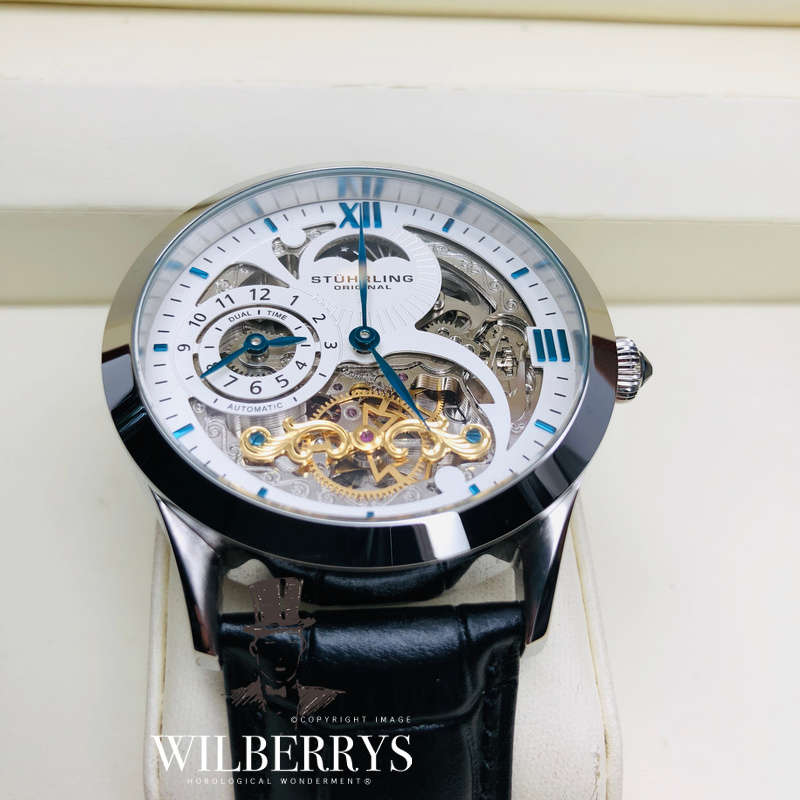 Retail: R8,699.00 STUHRLING ORIGINAL® Men's SPECIAL POWER RESERVE Automatic Watch