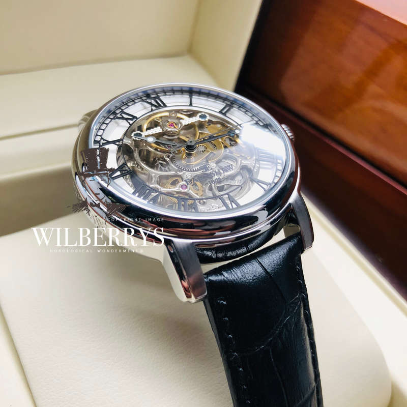Retail: R7,200.00 Earnshaw 1805 London Longcase Master of Complications Automatic Skeleton Watch