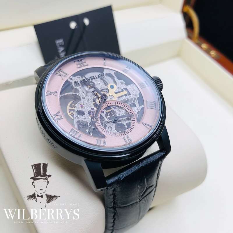 Retail: R7,200.00 Thomas Earnshaw 1805 LONDON Westminster Graphite Automatic Watch NEW
