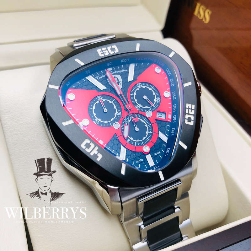 Retail: R24,000.00 Tonino Lamborghini Spyder C Chronograph Watch 100% GENUINE + BRAND NEW
