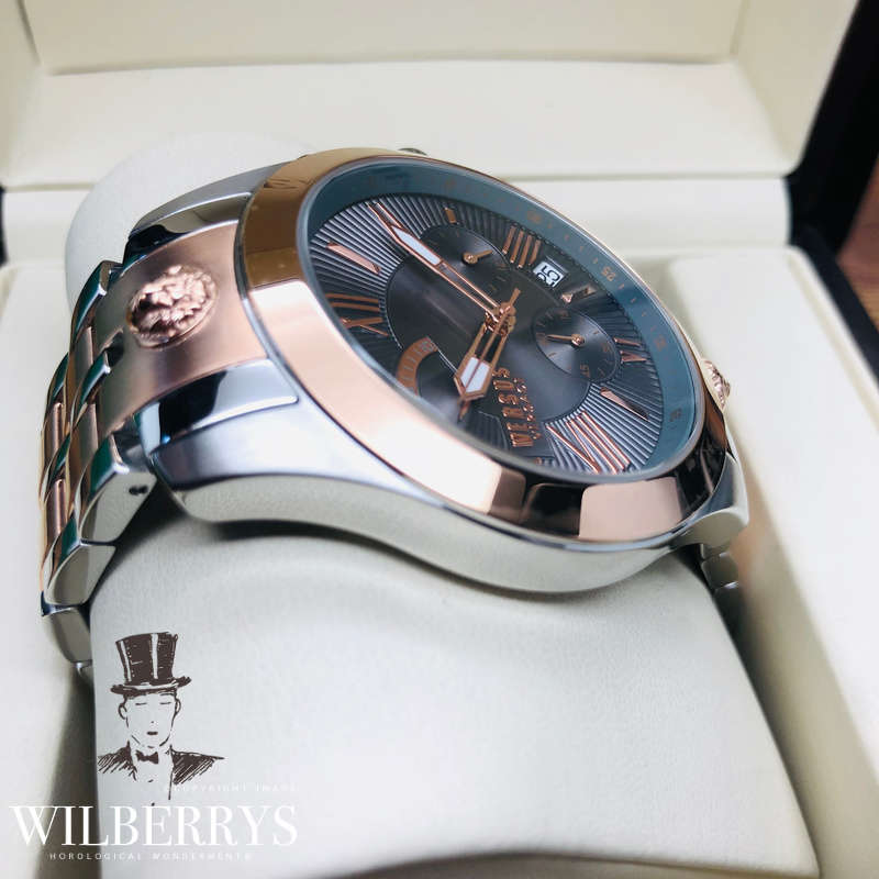 Retail: R6,999.00 VERSACE MEN'S CHRONO LION VERSUS CHRONOGRAPH WATCH BRAND NEW IN BOX