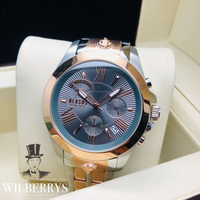 Retail: R6,999.00 VERSACE MEN'S CHRONO LION VERSUS CHRONOGRAPH WATCH BRAND NEW IN BOX
