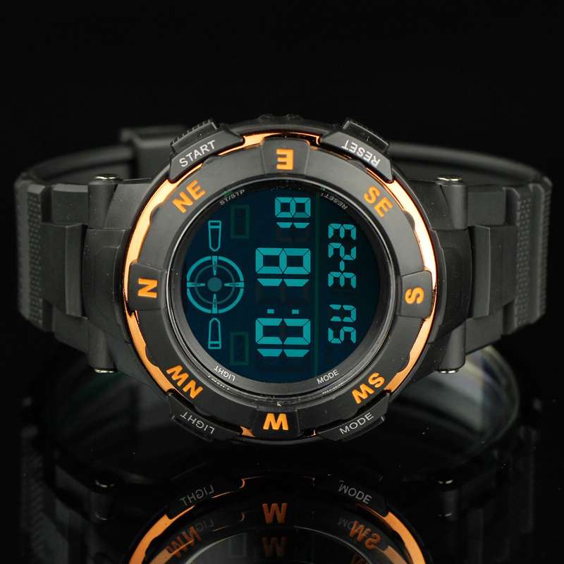 INFANTRY MILITARY CO. Border Digital Silicon Watch Brand new BOXED, FULLY LOADED!