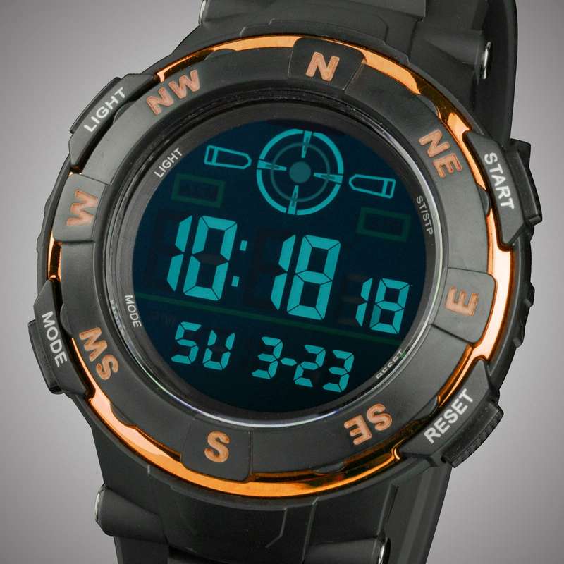 INFANTRY MILITARY CO. Border Digital Silicon Watch Brand new BOXED, FULLY LOADED!