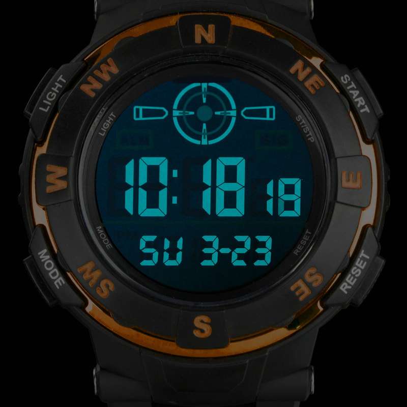 INFANTRY MILITARY CO. Border Digital Silicon Watch Brand new BOXED, FULLY LOADED!