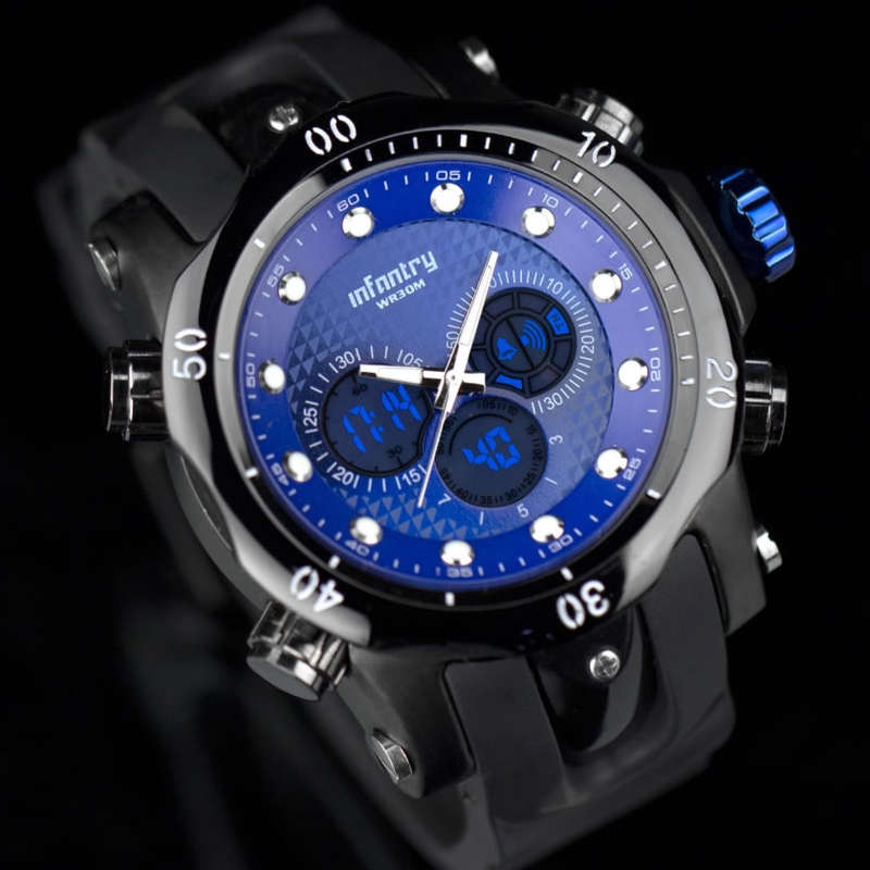 INFANTRY MILITARY CO. Combat King Watch Brand new BOXED, FULLY LOADED!