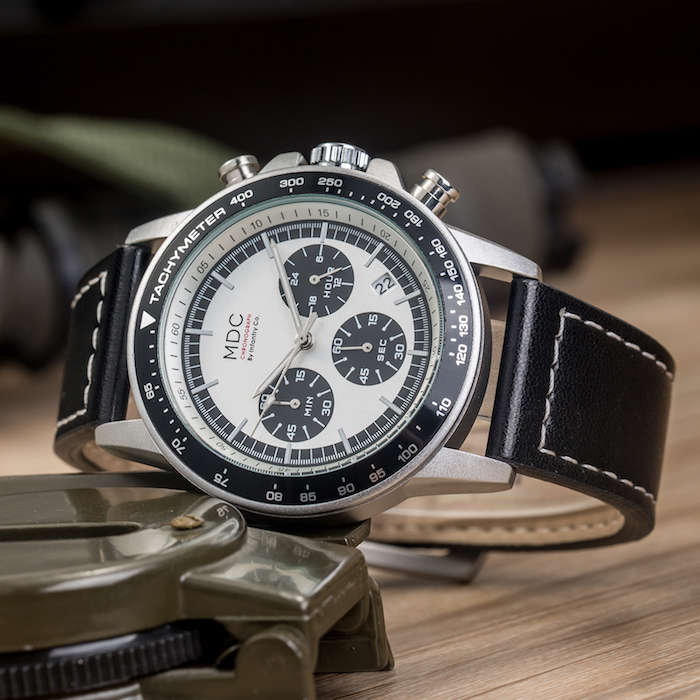 MDC INFANTRY CO. Airborne Pilot Chronograph Watch Brand new BOXED, FULLY LOADED!