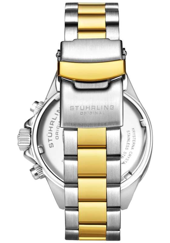 Retail: R6,000.00 Stuhrling Original Men's Aquadiver Le Mans Chronograph Watch BRAND NEW