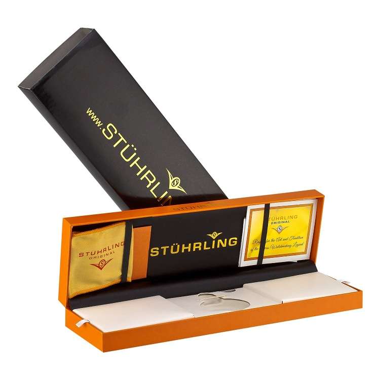 Retail: R8,699.00 STUHRLING ORIGINAL® Men's Forte Grande Date Watch BRAND NEW