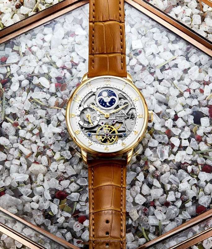 Retail: R8,699.00 STUHRLING ORIGINAL® Men's SPECIAL POWER RESERVE Automatic Watch