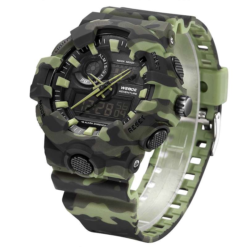 WEIDE Men's Gas Mask Camo Watch BRAND NEW official SA store