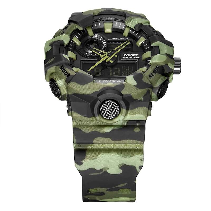WEIDE Men's Gas Mask Camo Watch BRAND NEW official SA store