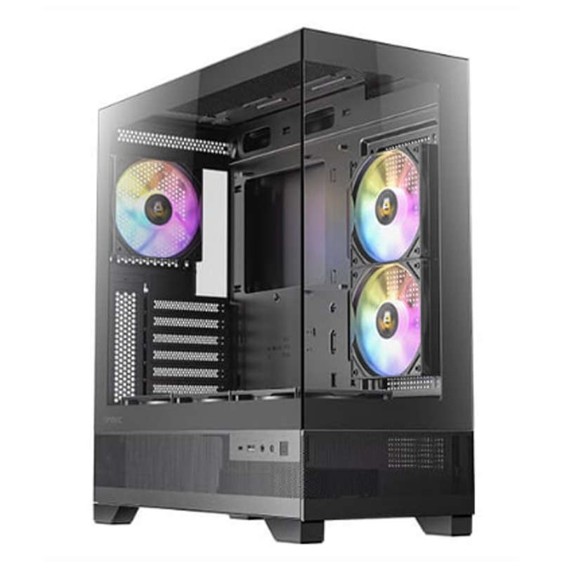 Antec CX700 Elite RGB Mid-Tower Gaming Chassis  Black