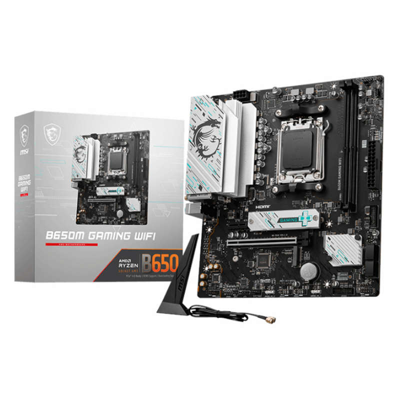 MSI B650M GAMING WIFI AMD AM5 mATX Gaming Motherboard