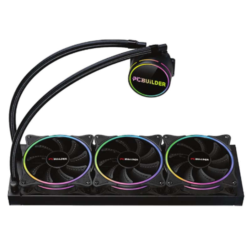 PCBuilder Hydro Chill 360MM AIO Liquid CPU Cooler ARGB