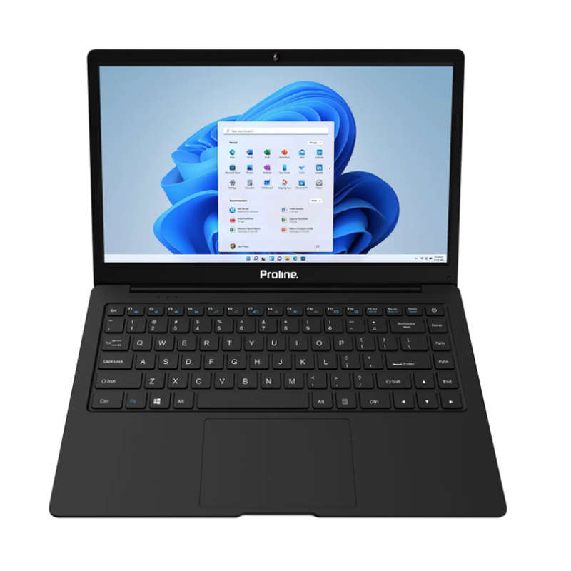 Proline V146 14" Celeron 4GB 128GB Win 11 Home Black Notebook