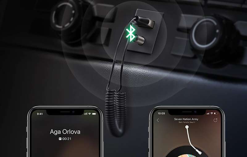 Ugreen USB 2.0 Aux to 3.5mm Bluetooth 5.0 Adapter