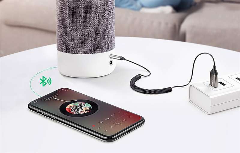 Ugreen USB 2.0 Aux to 3.5mm Bluetooth 5.0 Adapter