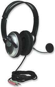Manhattan Classic Stereo Headset + Microphone with in