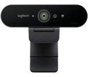 Logitech BRIO Webcam with 4K Ultra HD video & RightLight 3