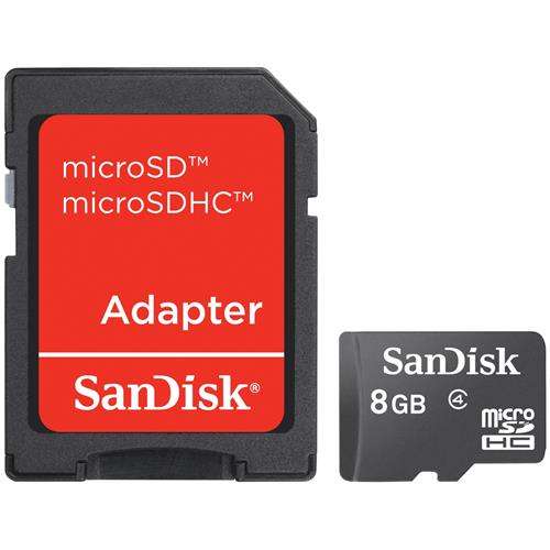 Sandisk 8GB Class 4 MicroSD Card