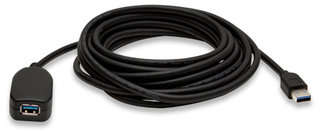 Manhattan Superspeed Usb Active Extension Cable-A Male  A Female 5 M (16 Ft.) Extends And Boosts ...