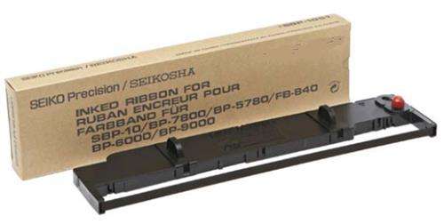 Seiko FB 60051 Original Black Nylon Printer Ribbon Cartridge- For use with Printer Models BP 5780...