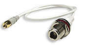 Intellinet Antenna Cable Adapter N-type Jack to RP-SMA Plug Jumper Cable 1 ft (0.3m) Connects CFD...