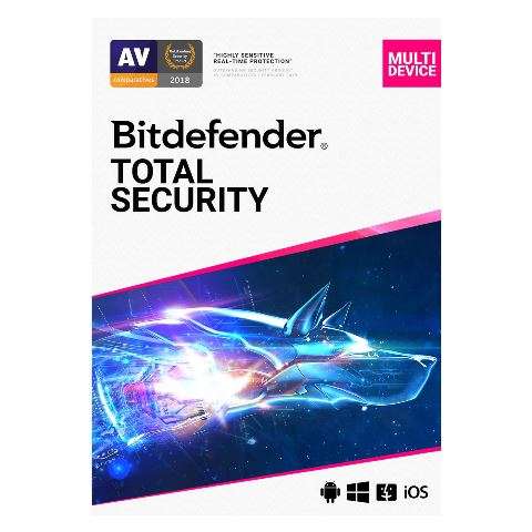 Bitdefender Total Security 5 Device + MyCyberCare