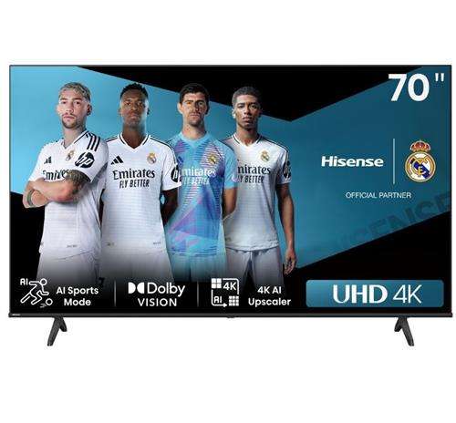 Hisense 70 inch A6N Series UHD Smart TV