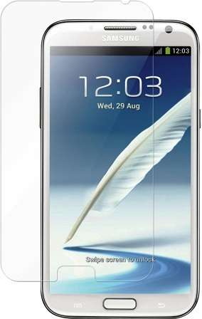 Promate proShield.GN2-C Premium Clear Screen Protector for Samsung Galaxy Note II. - 1 Year Warranty