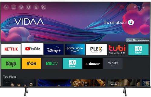 Hisense 75 inch A6K Series UHD Direct LED Vidaa