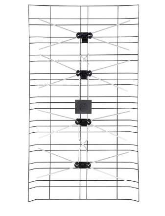 Ellies Outdoor UHF Digital Terrestrial 4 Element TV Antenna - Wideband Grid 4 Element Panel UHF C...
