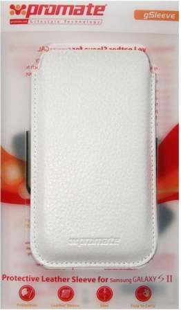 Promate Gsleeve Samsung S2 Leather Black 1 Year Warranty