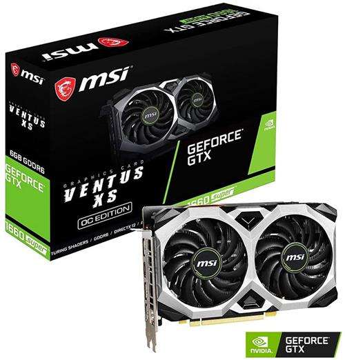 MSI nVidia Geforce GTX 1660 SUPER VENTUS XS OC