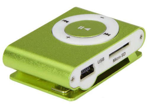 Geeko iFlux Pocket MP3 Player With Back Clip