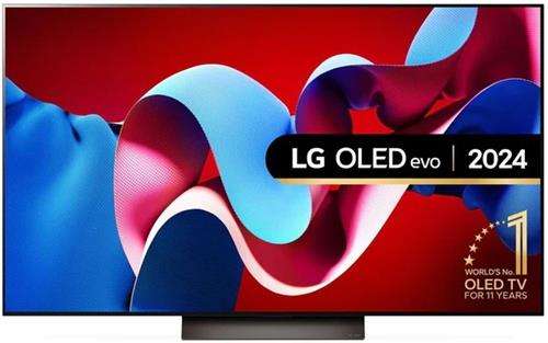 LG 77 Inch LG OLED evo C4 Series webOS24 Smart TV with AI Magic Remote - 3840 x 2160 Resolution R...
