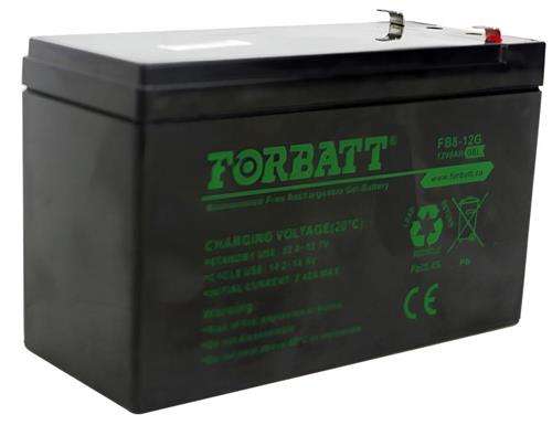 Solarix Forbatt 12V 8Ah Rechargeable Lead Acid Gel Battery - Nominal Voltage 12V Nominal Capacity...